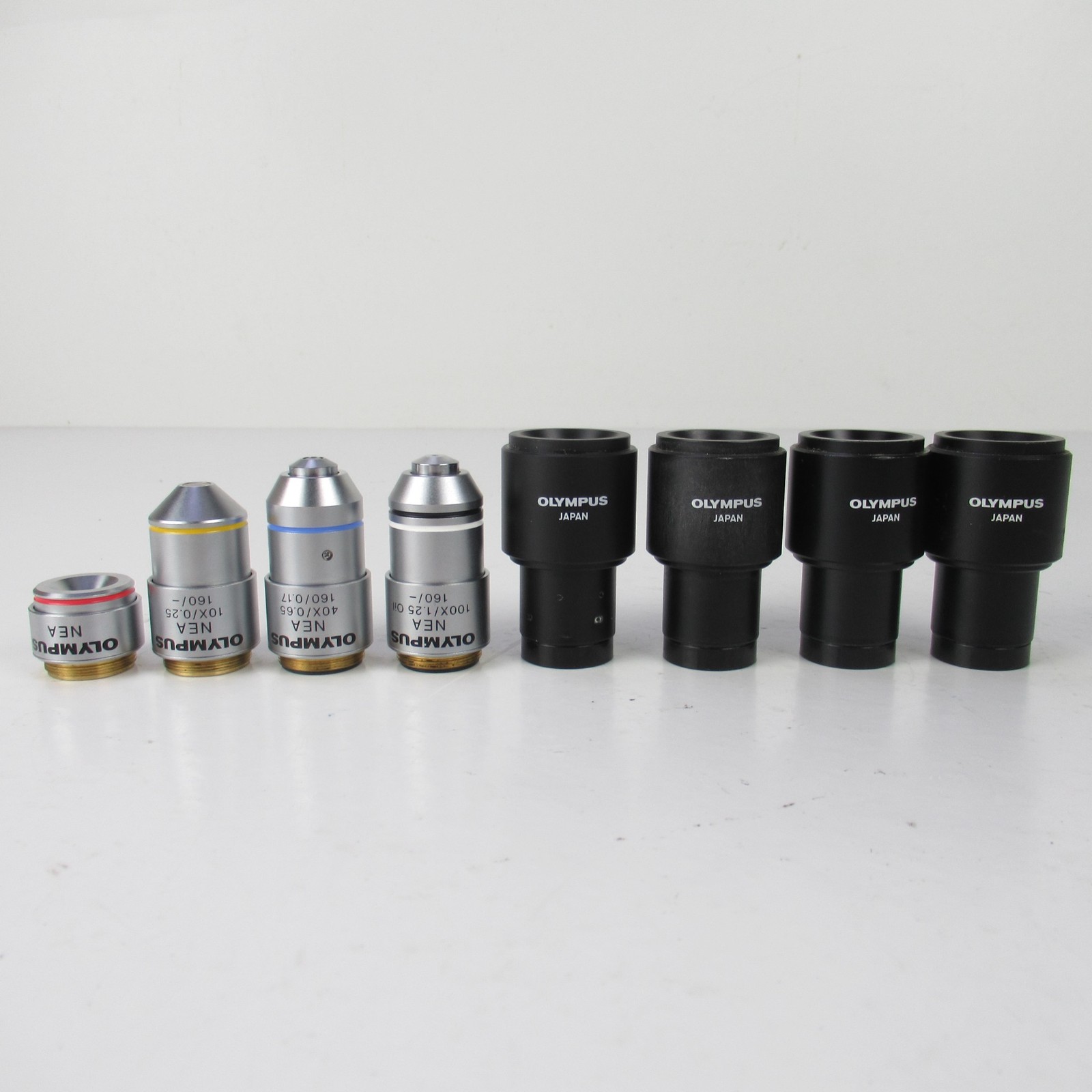 OLYMPUS CH30 FACE TO FACE TEACHING MICROSCOPE WITH 4X/10X/40X/100X OBJECTIVE SET