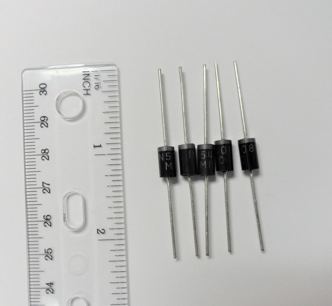 5 pcs 1N5408 Diodes,1000V 3Amp Rectifier, New, USA Free Shipping from California