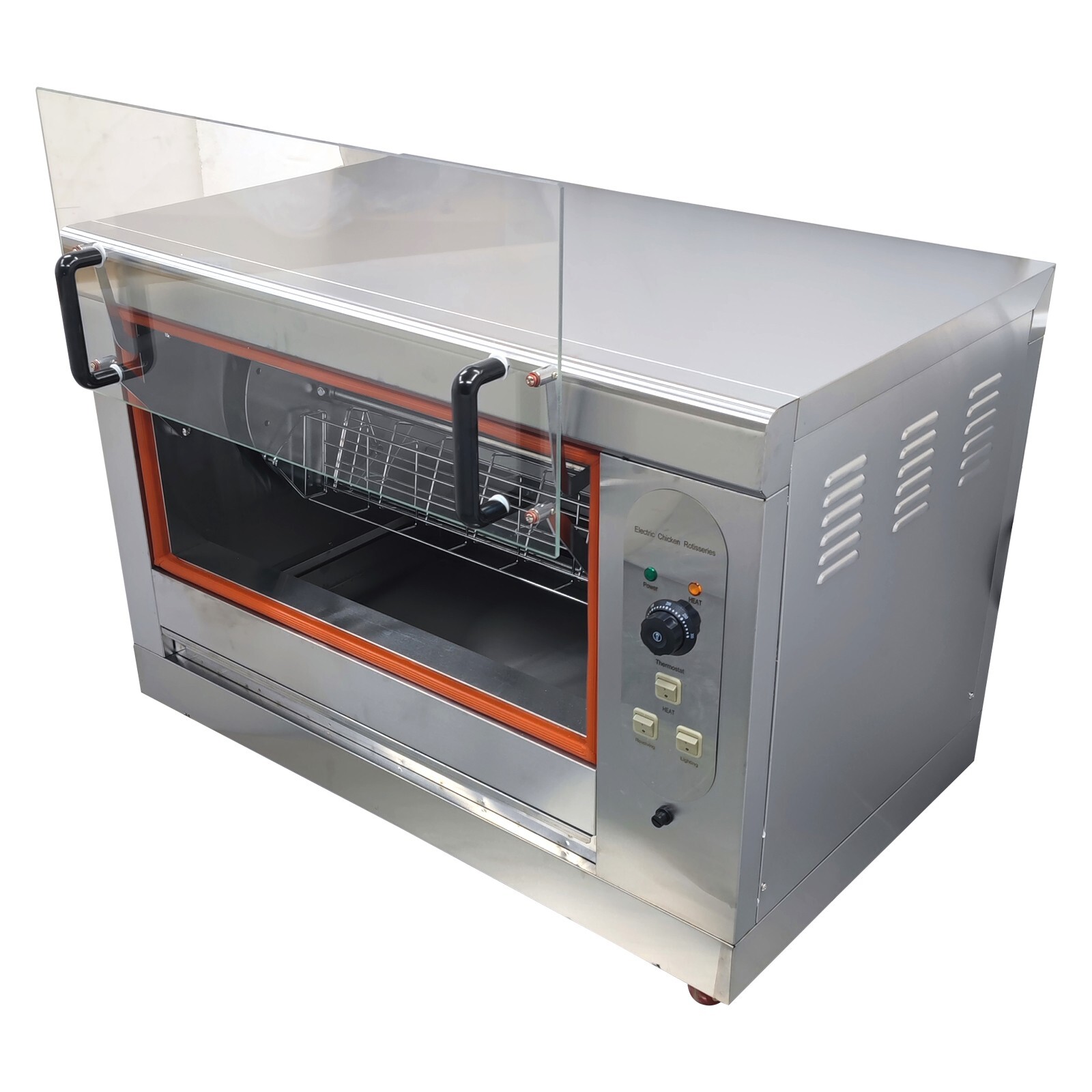 220V Table Type Electric Chicken Rotisserie Machine 122-572°F Temp. Range 8.16HP