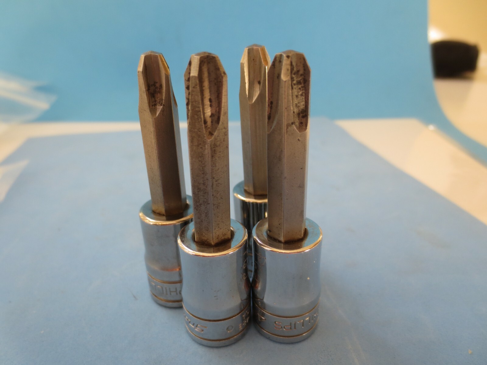 Snap-on FP42E Phillips #4, Standar Socket Driver 3/8″ Drive • Looks Unused •