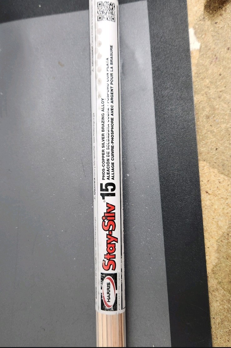Harris Stay-Silv 15 Copper Alloy Brazing Rod Welding Rods Tube MPN Stay-Silv 15