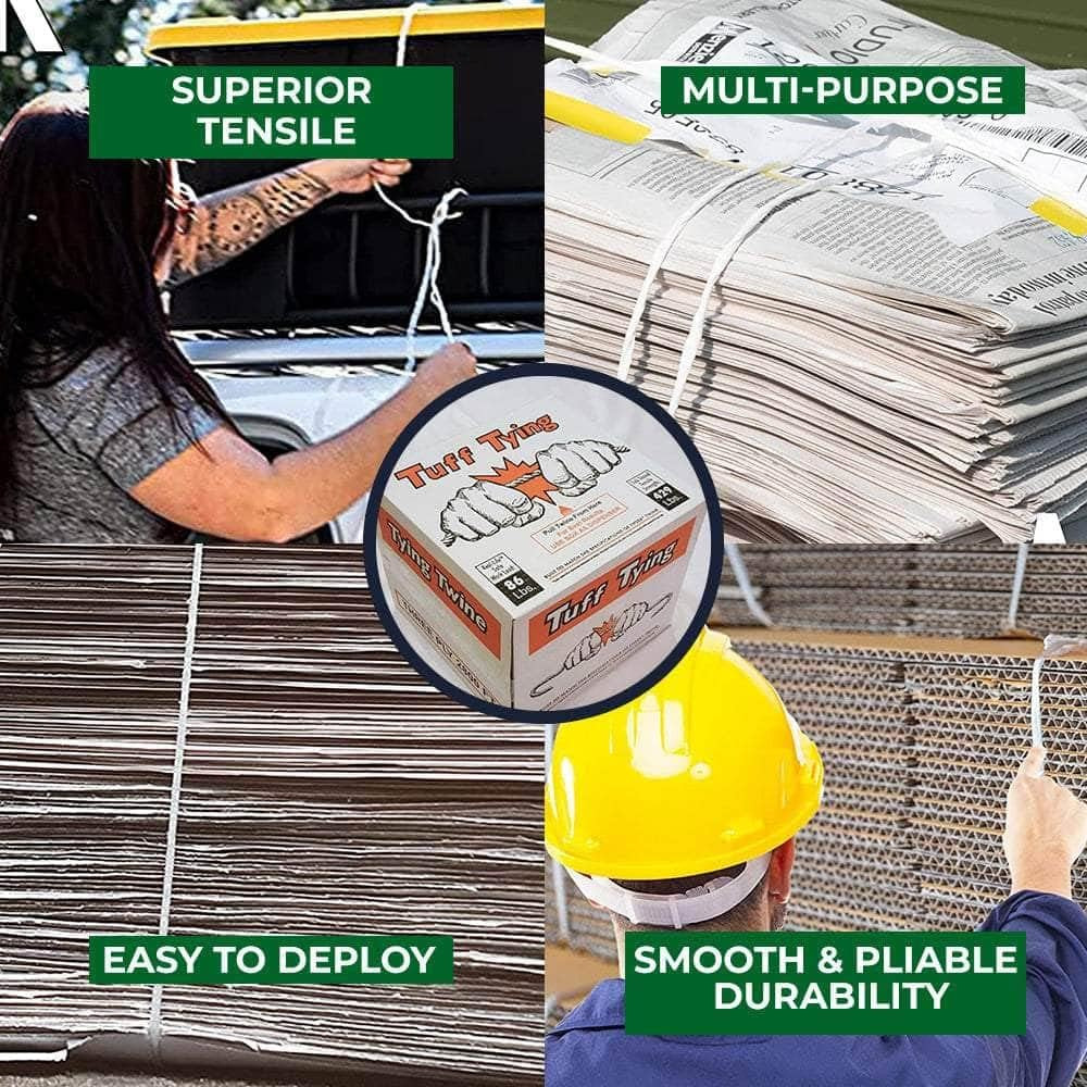 Tuff Tying Twine – Polypropylene, UV, Moisture and Chemical Protection Twine for
