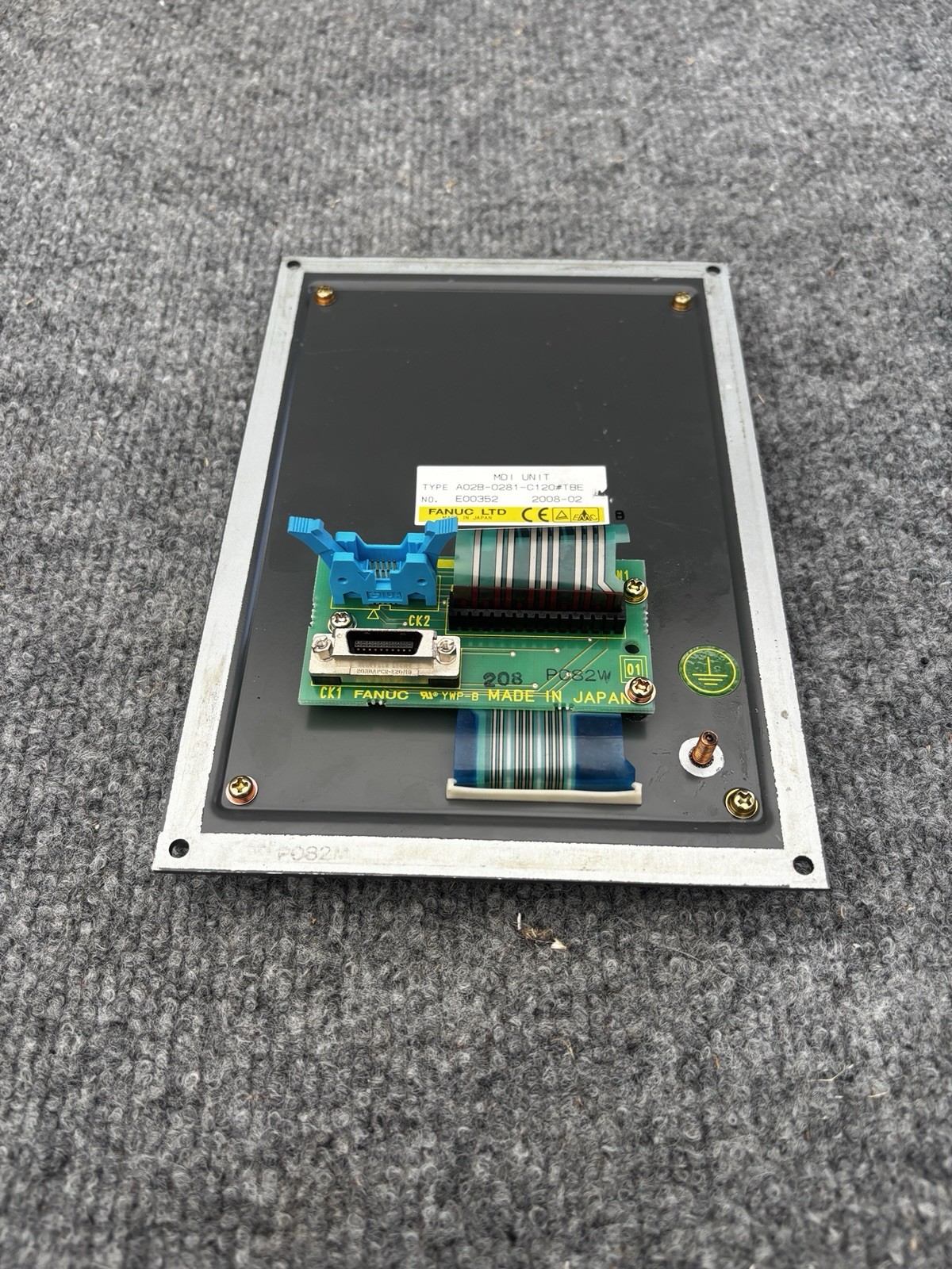 Fanuc Mdi Unit A02B–0281–C120 #TBE Control Panel Used