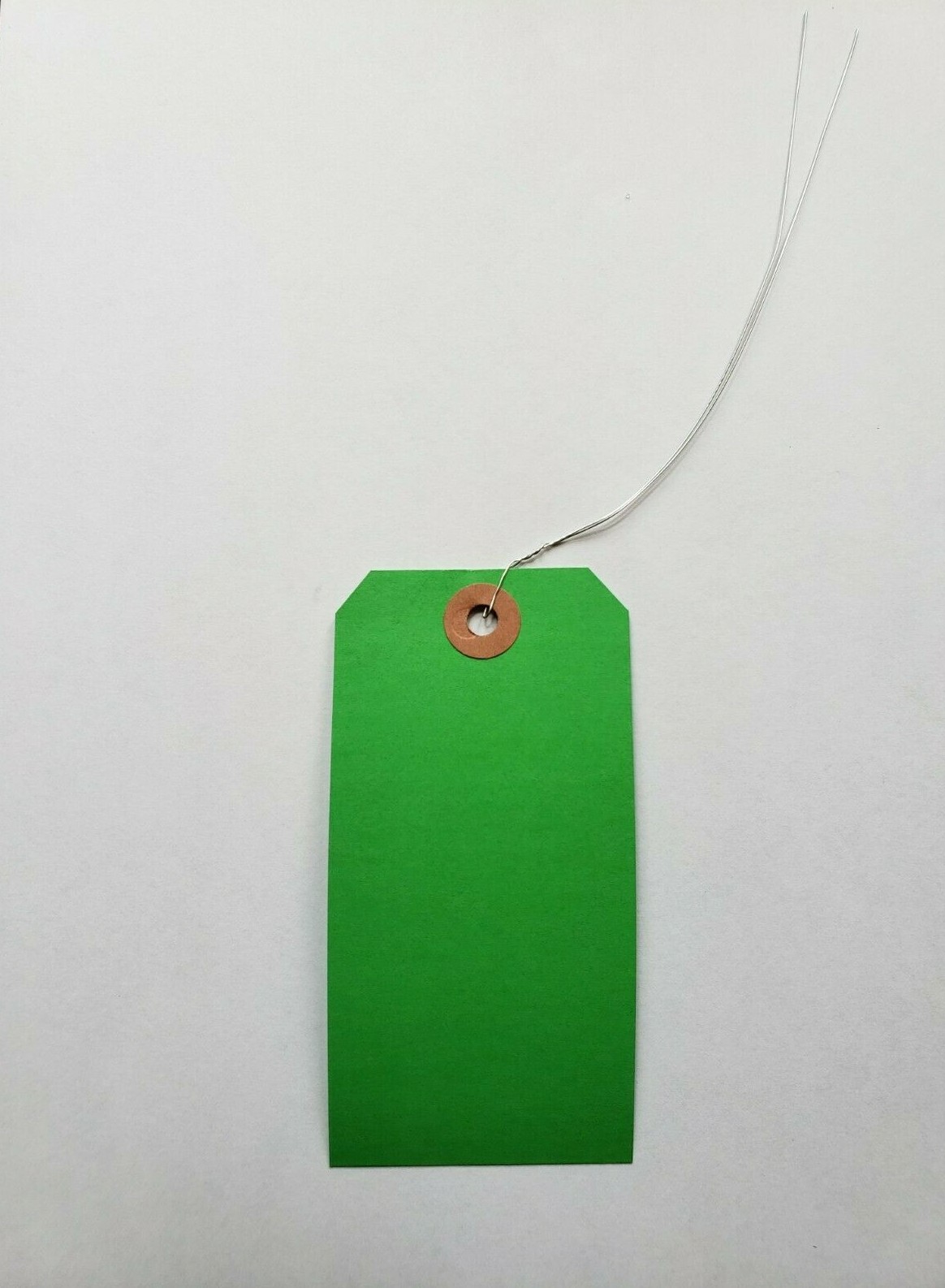 Large Size #5 Wired Tags 4 3/4″ x 2 3/8″ Colored Manila Shipping 100 200 300 500