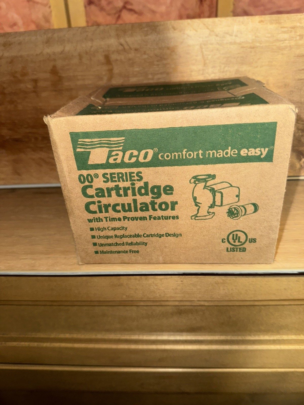 *NEW* Factory Sealed Taco 007-F5 Cast Iron Circulator, 1/25 HP