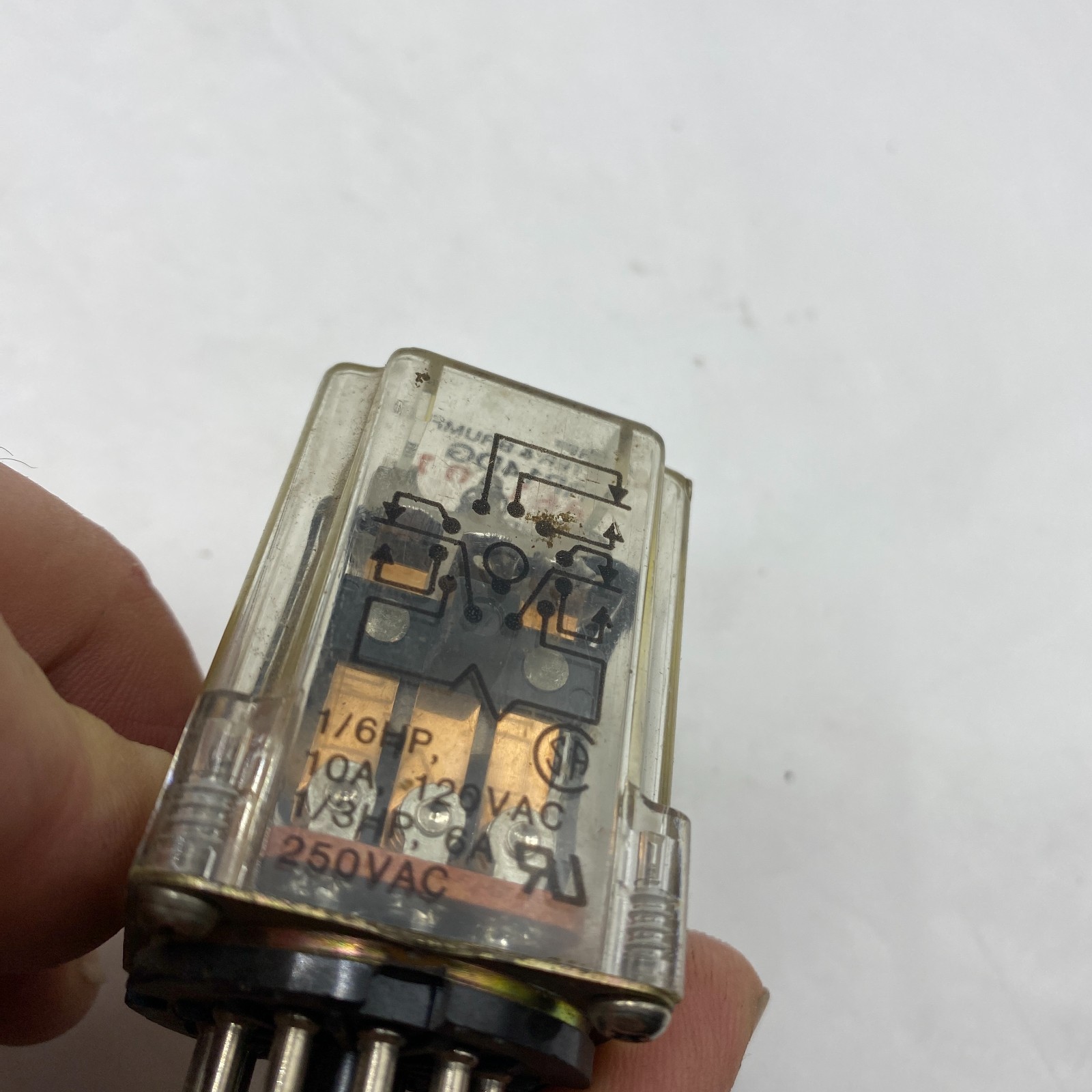 POTTER & BRUMFIELD KRP-14DG General Purpose Relay 110V 10A