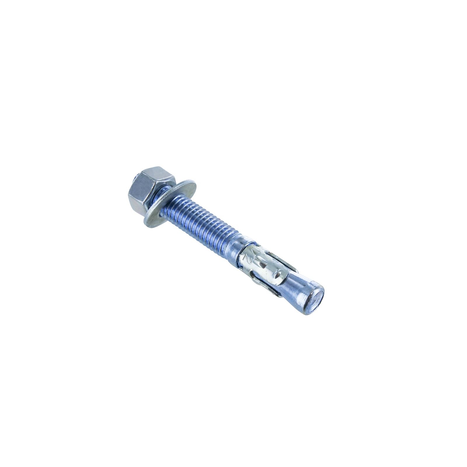 Conquest 1/2 x 3-3/4 Zinc Plated Wedge Anchors (Box of 25) – High Performance Co