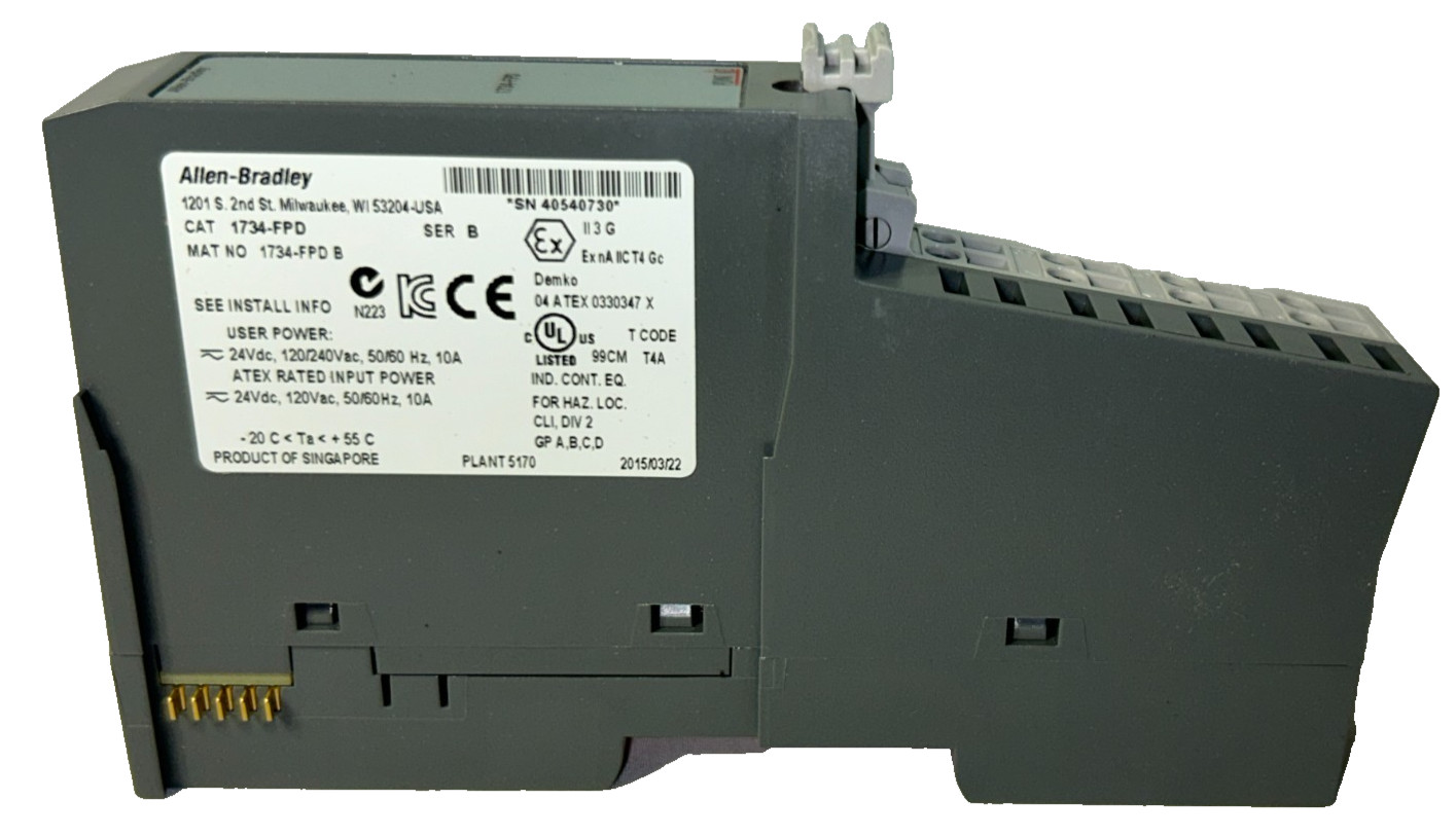 New In Box AB 1734-FPD 1734FPD Point I/O Module Factory Sealed AB Allen-Bradley