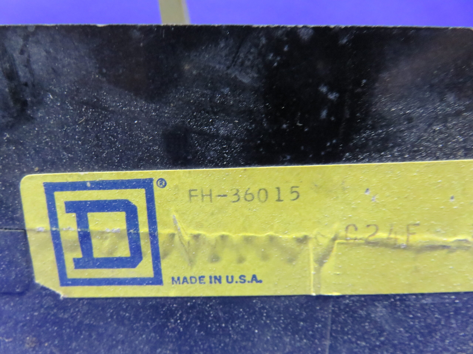 SQUARE D CIRCUIT BREAKER FH-36015 I-LINE 15A 600V 3P IYEAR WARRANTY