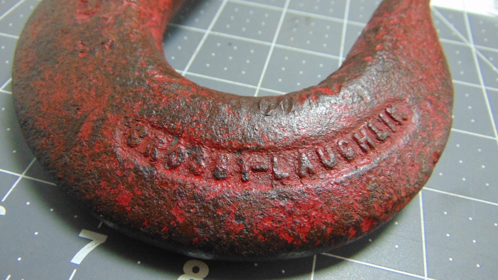 Super Heavy Duty Industrial Grade Crosby Laughlin Hook 1/2″ Chain
