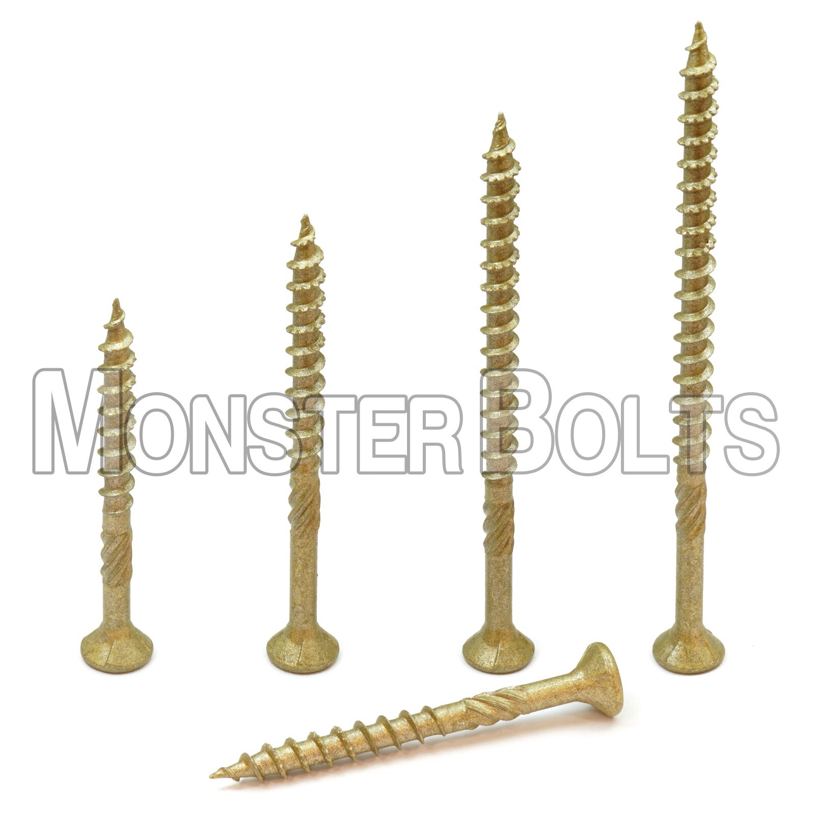 #10 Max Drive 6-Lobe Outdoor Wood Decking / Fencing Screws SKT Coating ACQ