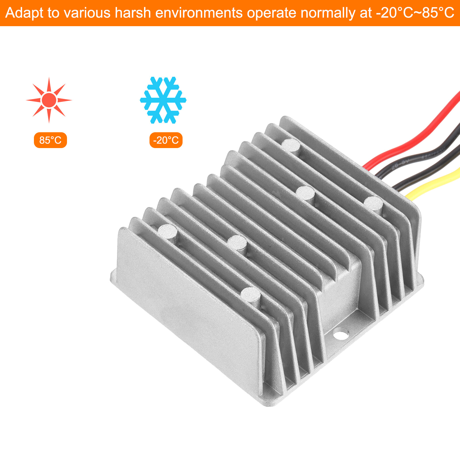 DC 8-40V to DC 13.8V Power Converter 5A 69W Voltage Regulator Power Supply