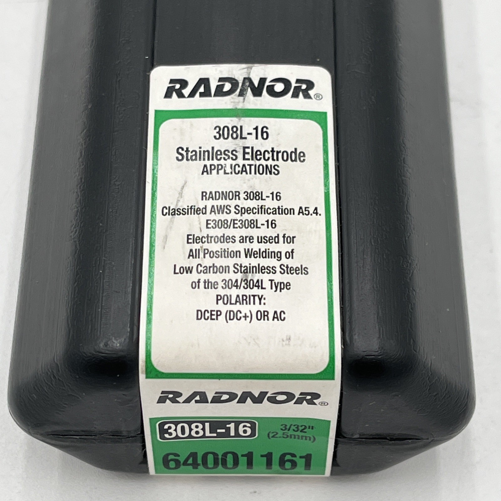 NEW! Radnor 3/32” Stainless Steel Welding Stick Rod Electrode 308L-16 – 64001161