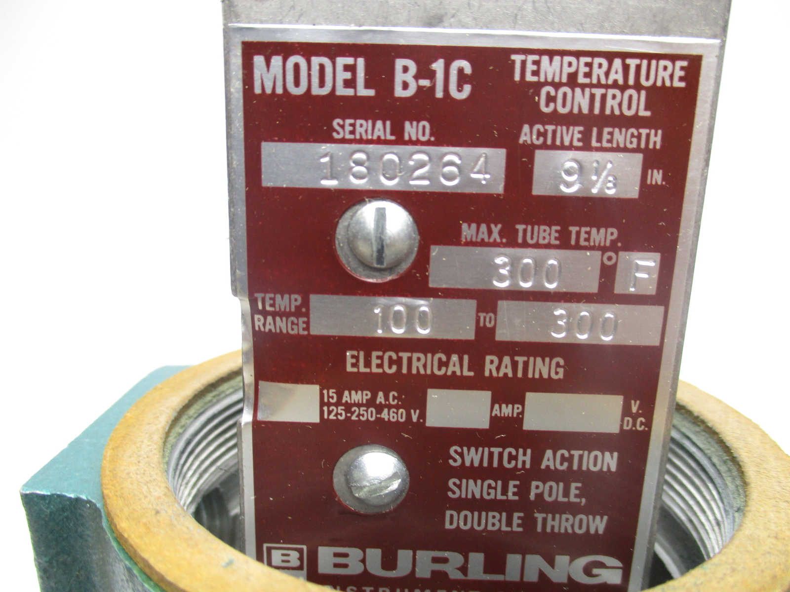 BURLING B-1C TEMP: 100-300 NSMP