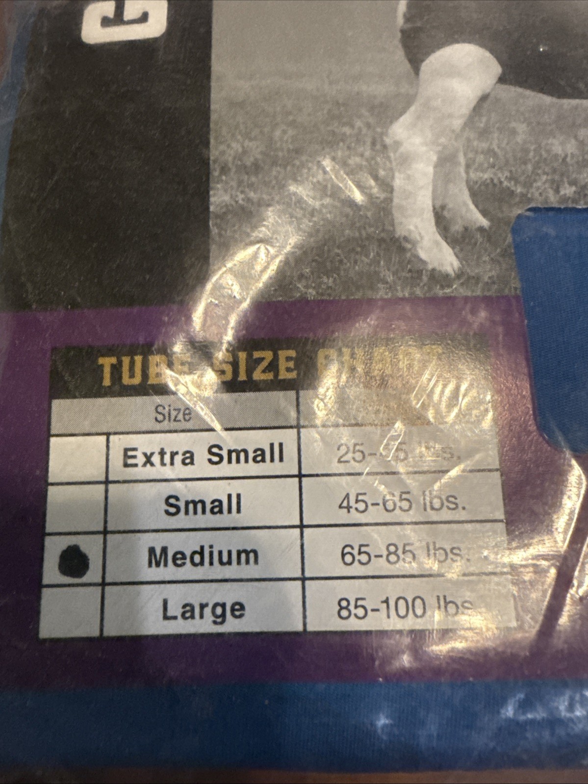SPANDEX GOAT TUBE Medium 65-85 lb Blue Weaver Livestock Keep Show Goats Clean
