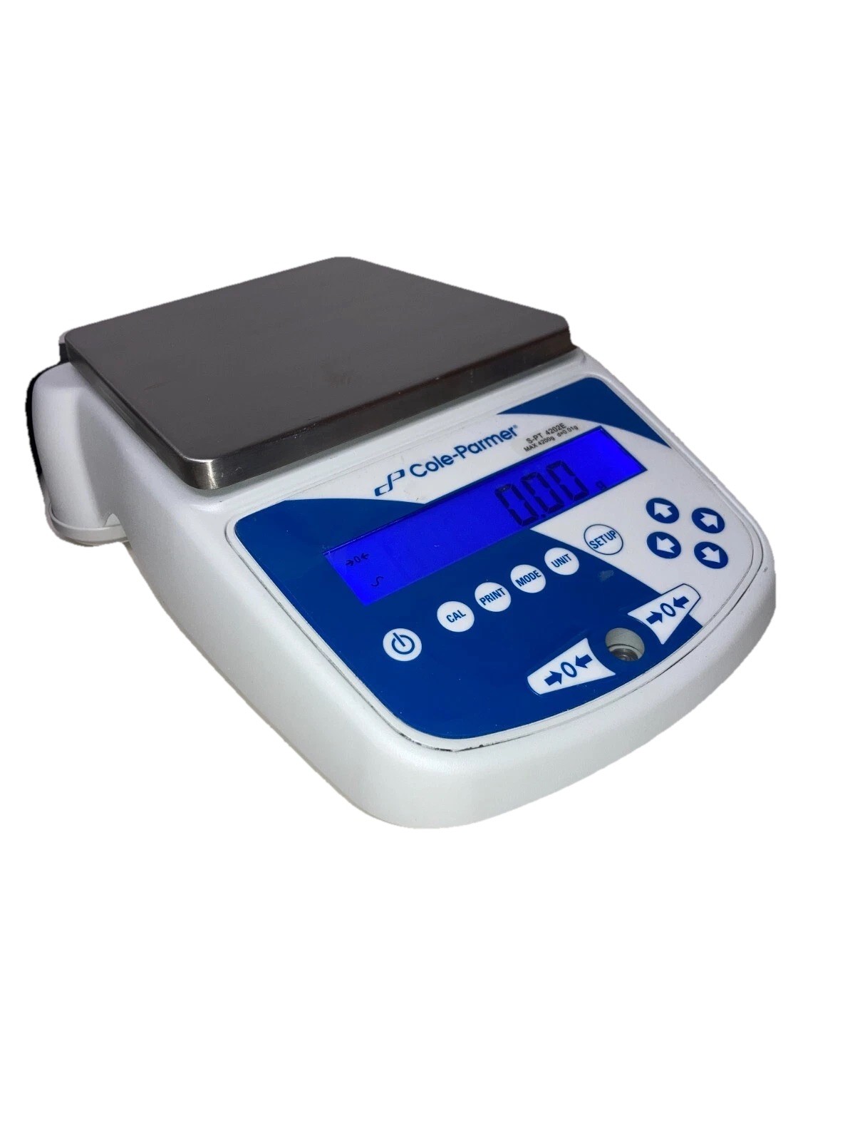 NEW Cole-Parmer PT – 4202E PT-Series Precision Toploading Balance, 4200g x 0.01g