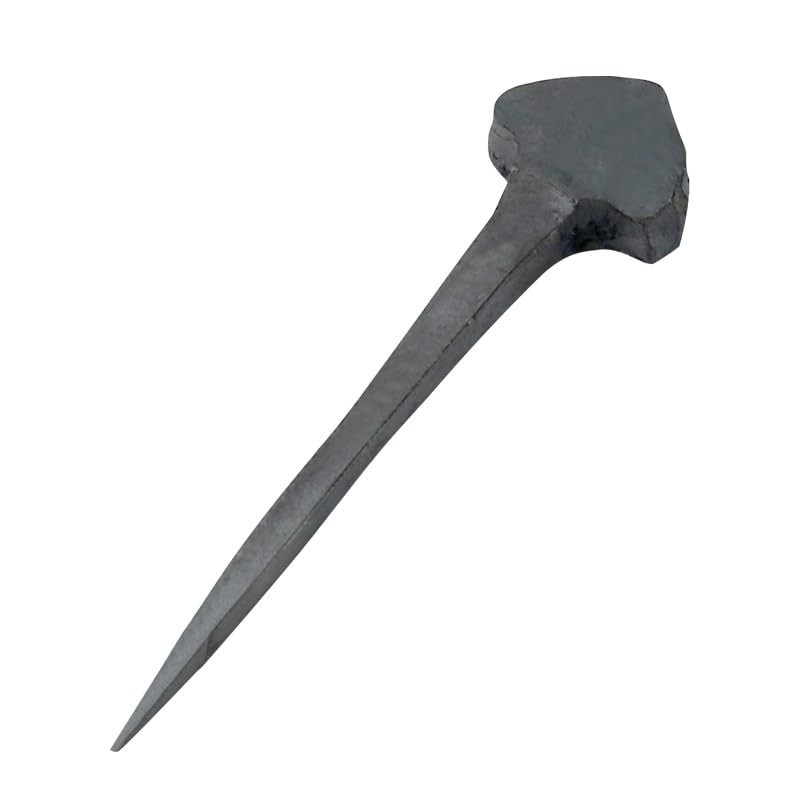 TorSor 10 Pack 1.5» Common Cut Nails Old 48*11mm/1.89*0.43 Inch, Metallic
