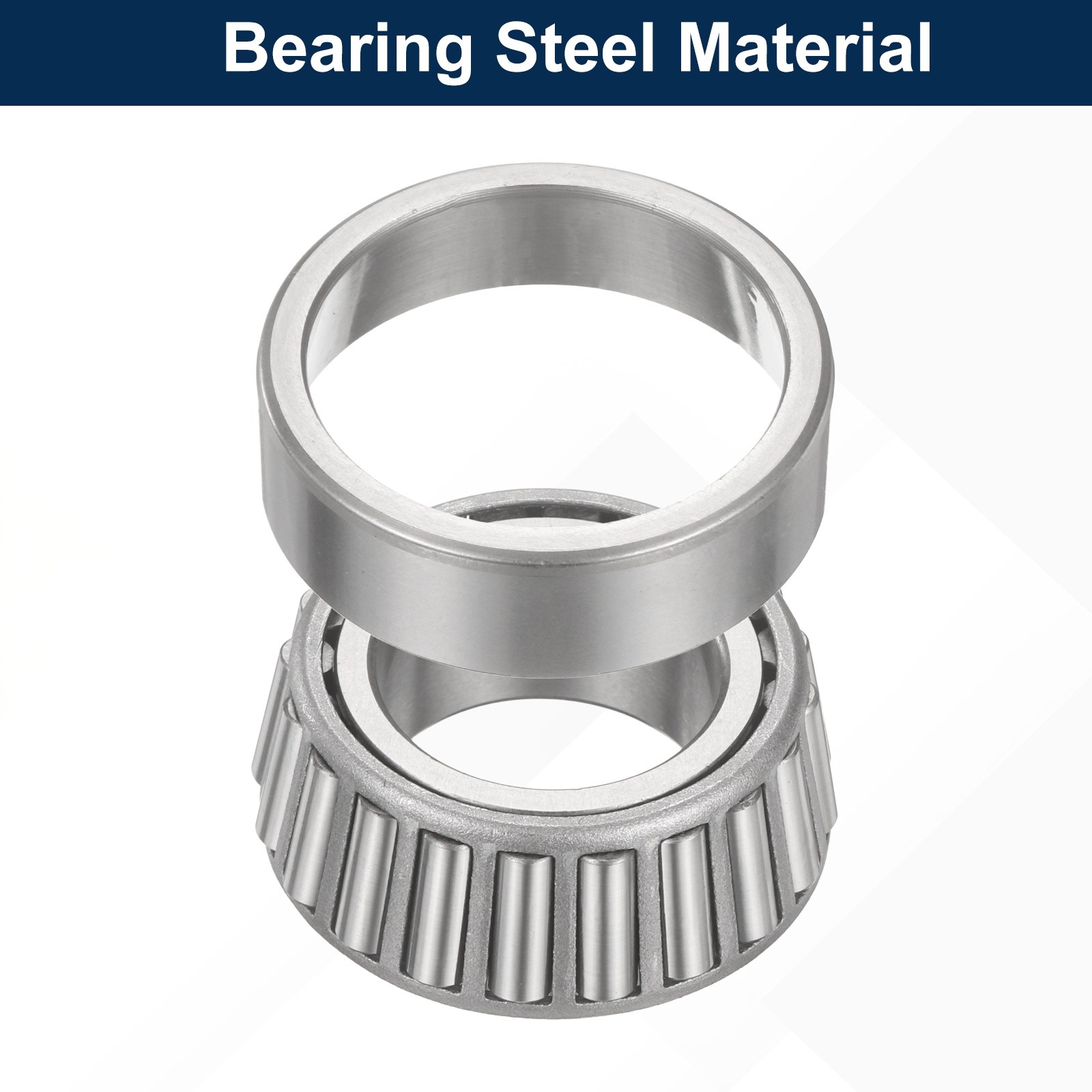 2Set 33006 Tapered Roller Bearing Cone and Cup with Gloves, 30mm Bore x 55mm OD