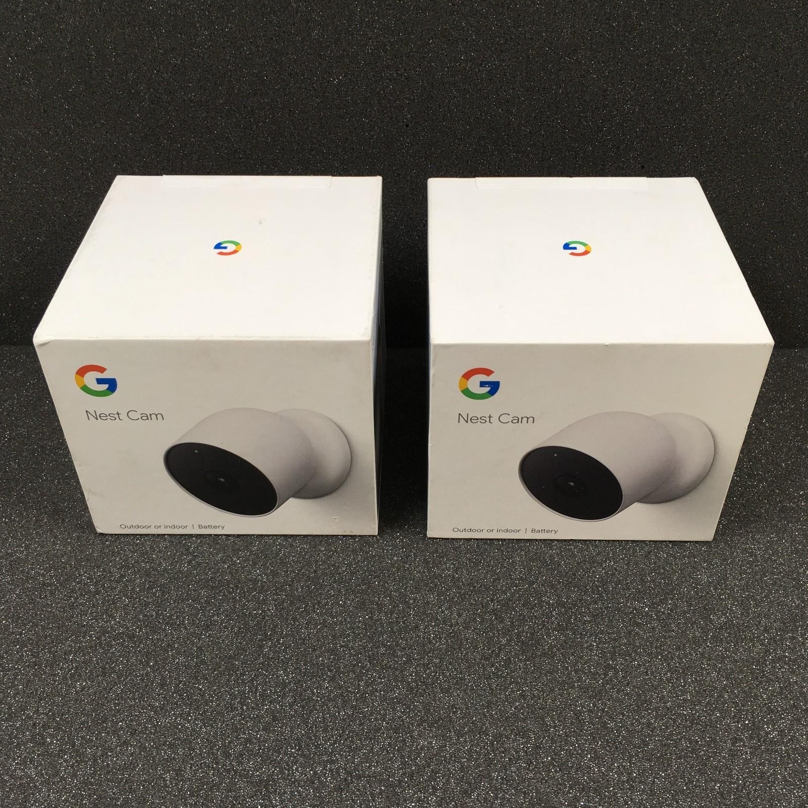 Google Nest Security Indoor Outdoor Camera G3AL9 with boxes (2 PACK)