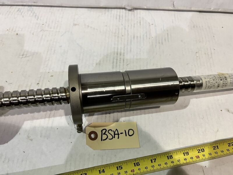 TSUBAKI BALL SCREW ASSY. # 31F-1015-4 THD LENGHT: 21.5″ THD dia: 25mm