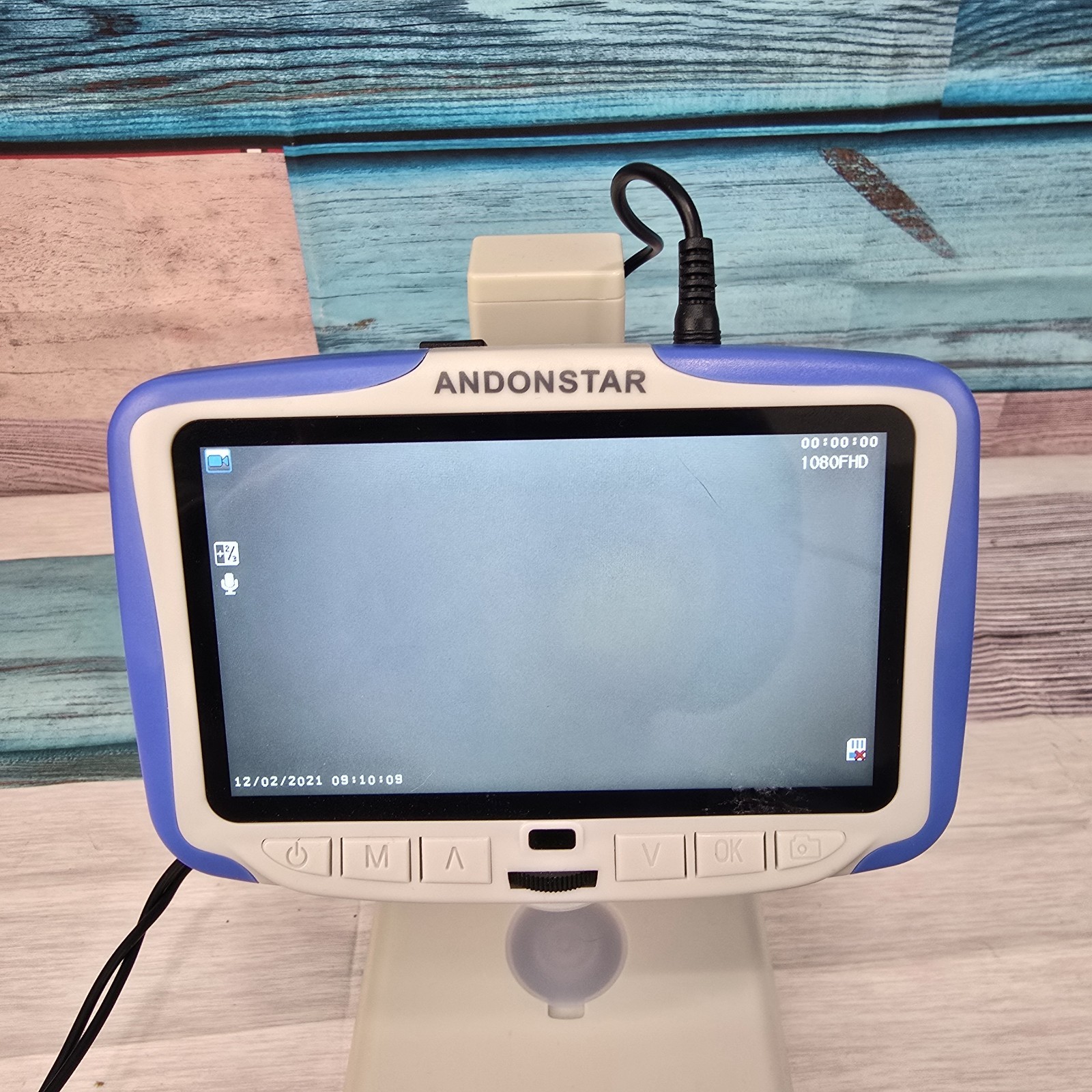 Andonstar AD205 USB LCD Coin Digital Microscope Solderin 200X Magnification Zoom