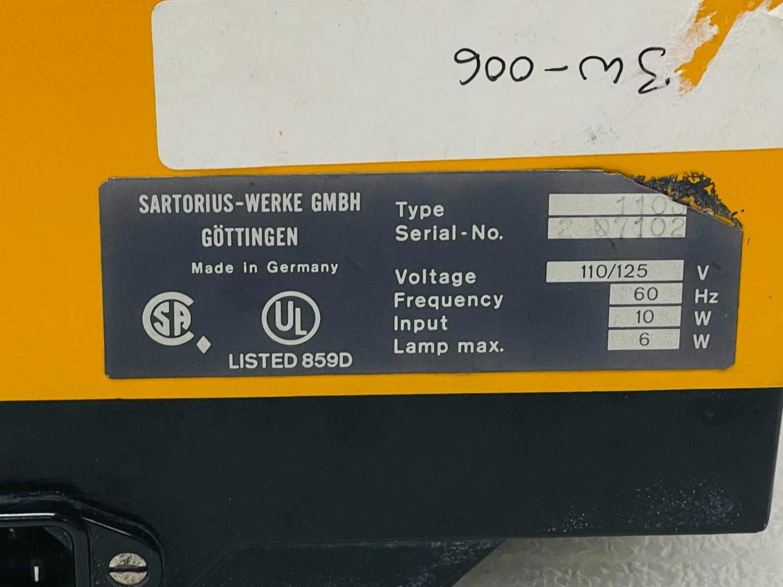 Sartorius Type 1103 SARTORIUS-WERKE GMBH w/ Power Cord – Used