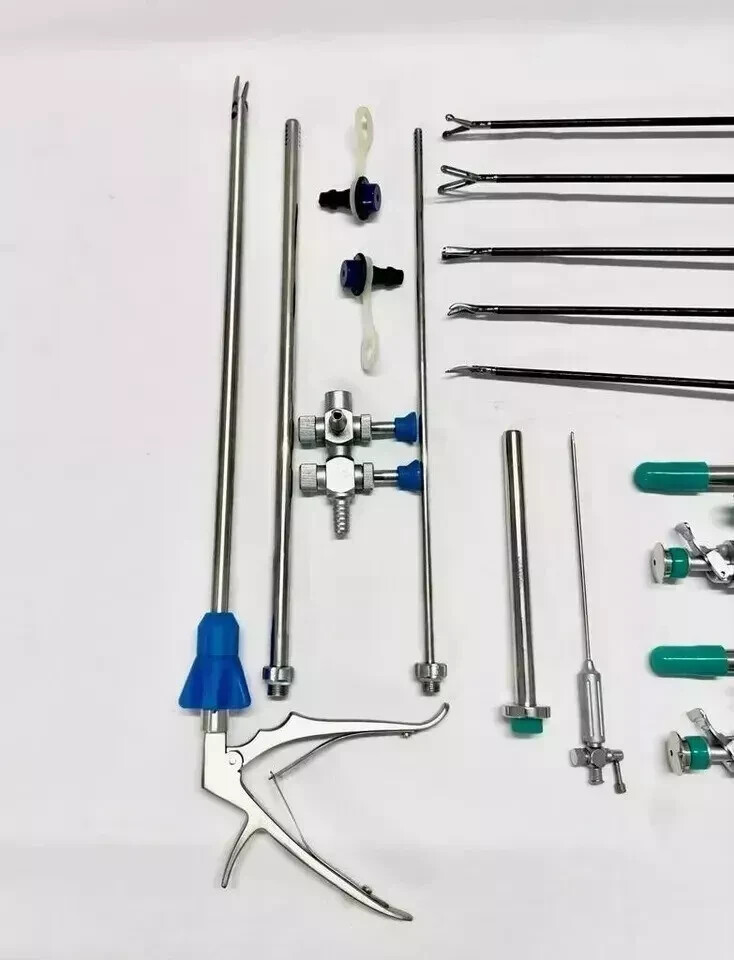 16PC – Laparoscopic Surgey Set SS High Quality Reusable Instruments