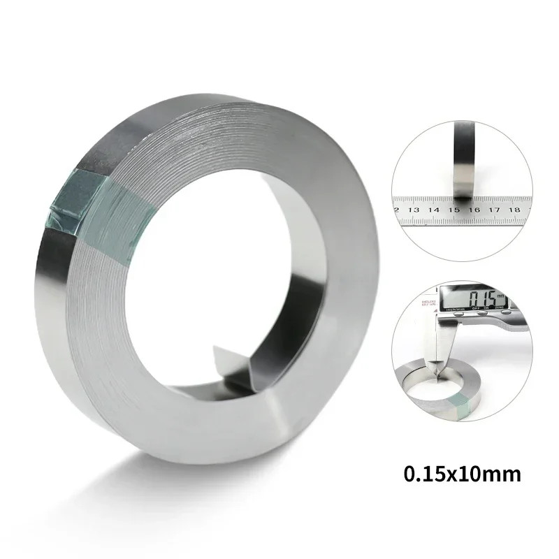 10M/Roll 18650 Li-Ion Battery Nickel Plated Strip Connector 0.1Mm 0.12Mm 0.15Mm
