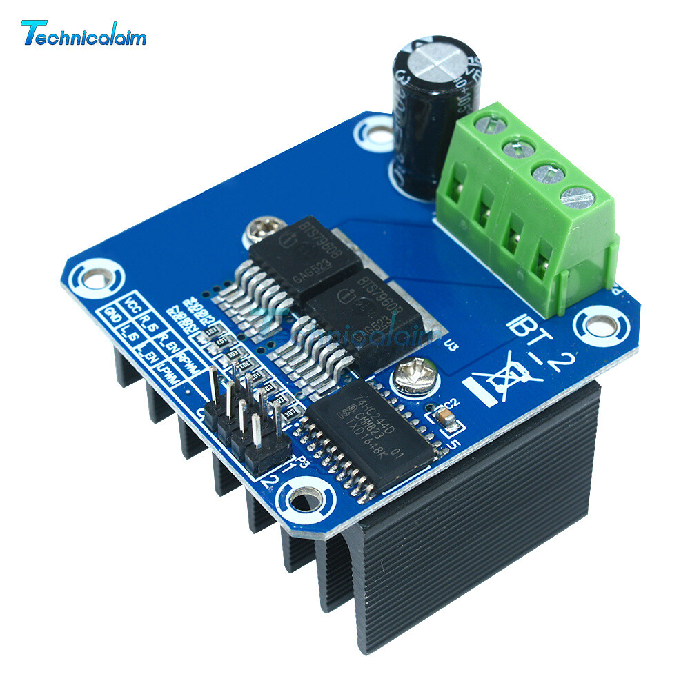 1/2/5/10PCS Double BTS7960B Stepper Motor Driver DC H-Bridge PWM 43A For Arduino