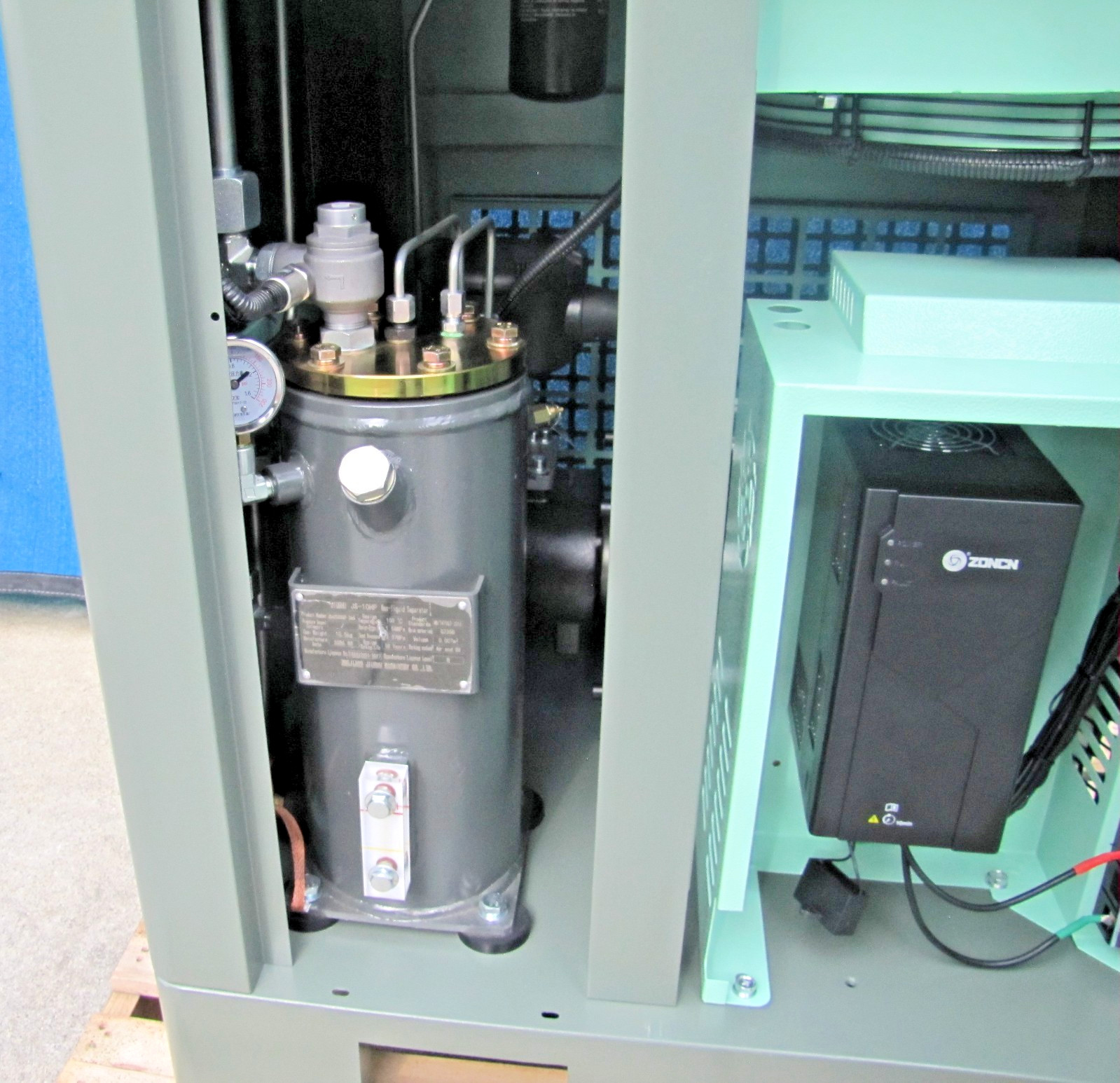 2026 Maximus 10 HP Rotary Screw Air Compressor VFD 230V Single Phase