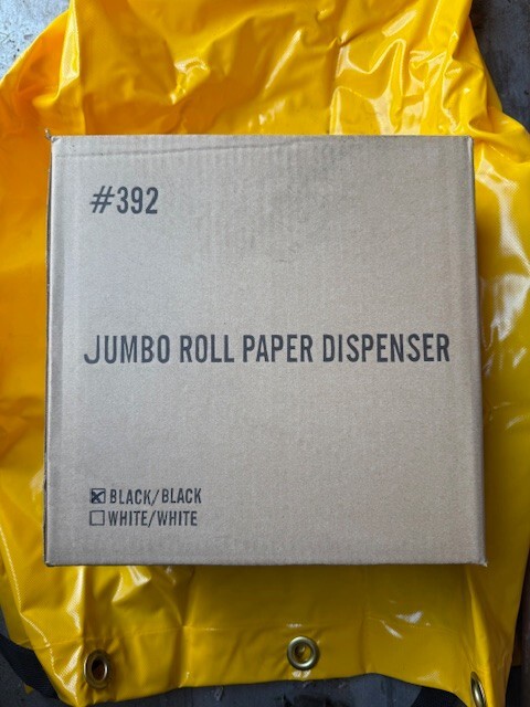 New In Box SunnyCare Jumbo Toilet Paper Dispenser