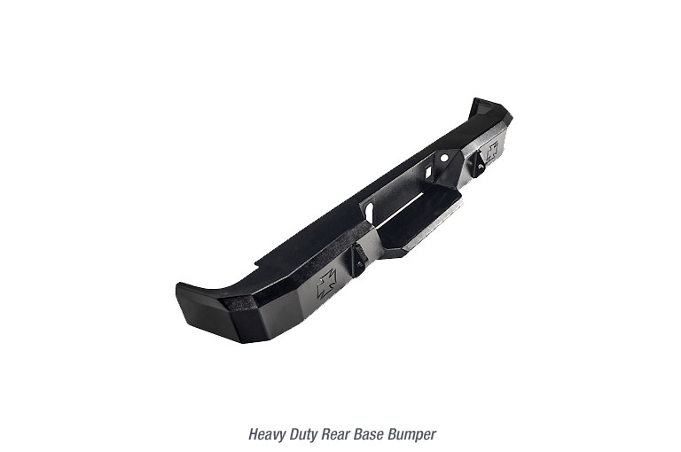 IRON CROSS 61-525-15; HARDLINE REAR BUMPER; 2015-2019 CHEVY SILVERADO 2500/3500