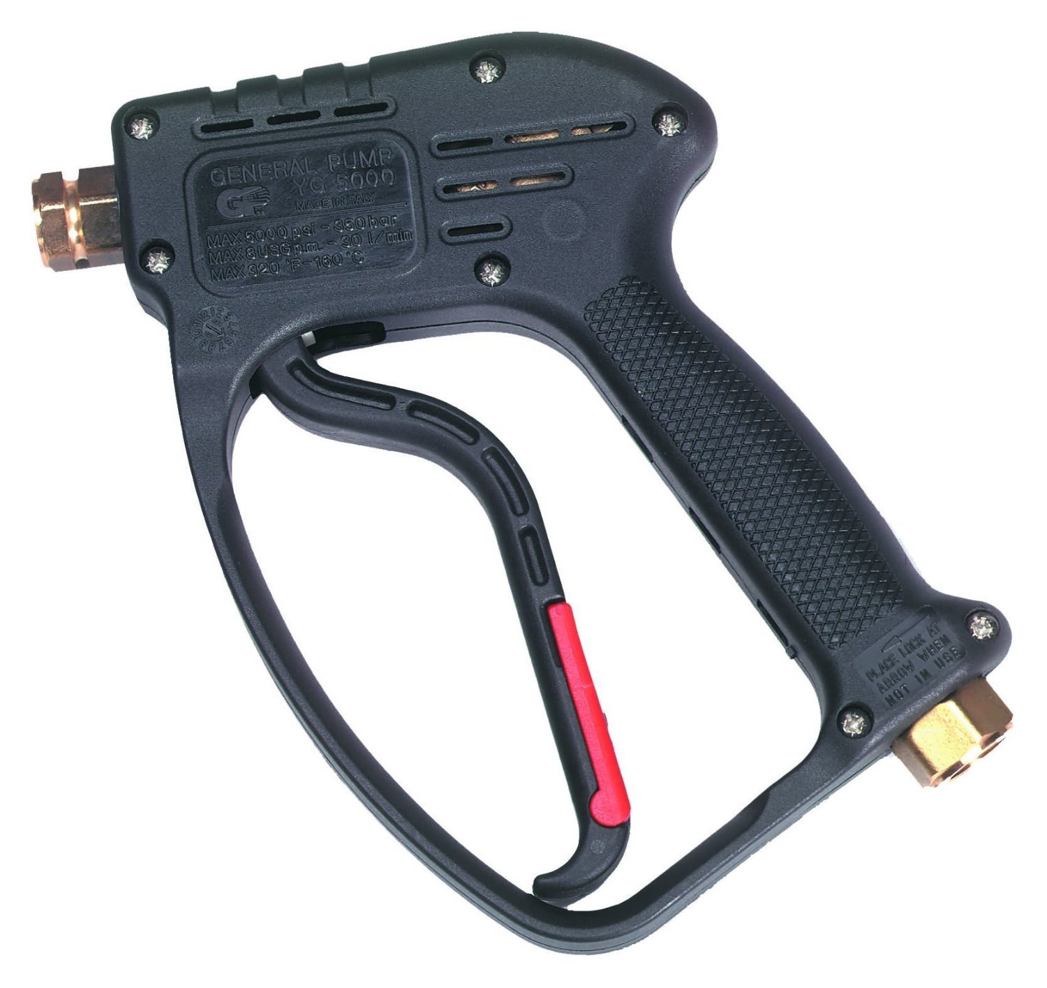 General Pump YG5000 Rear Entry Spray Gun, 10.0 GPM, 5000 psi