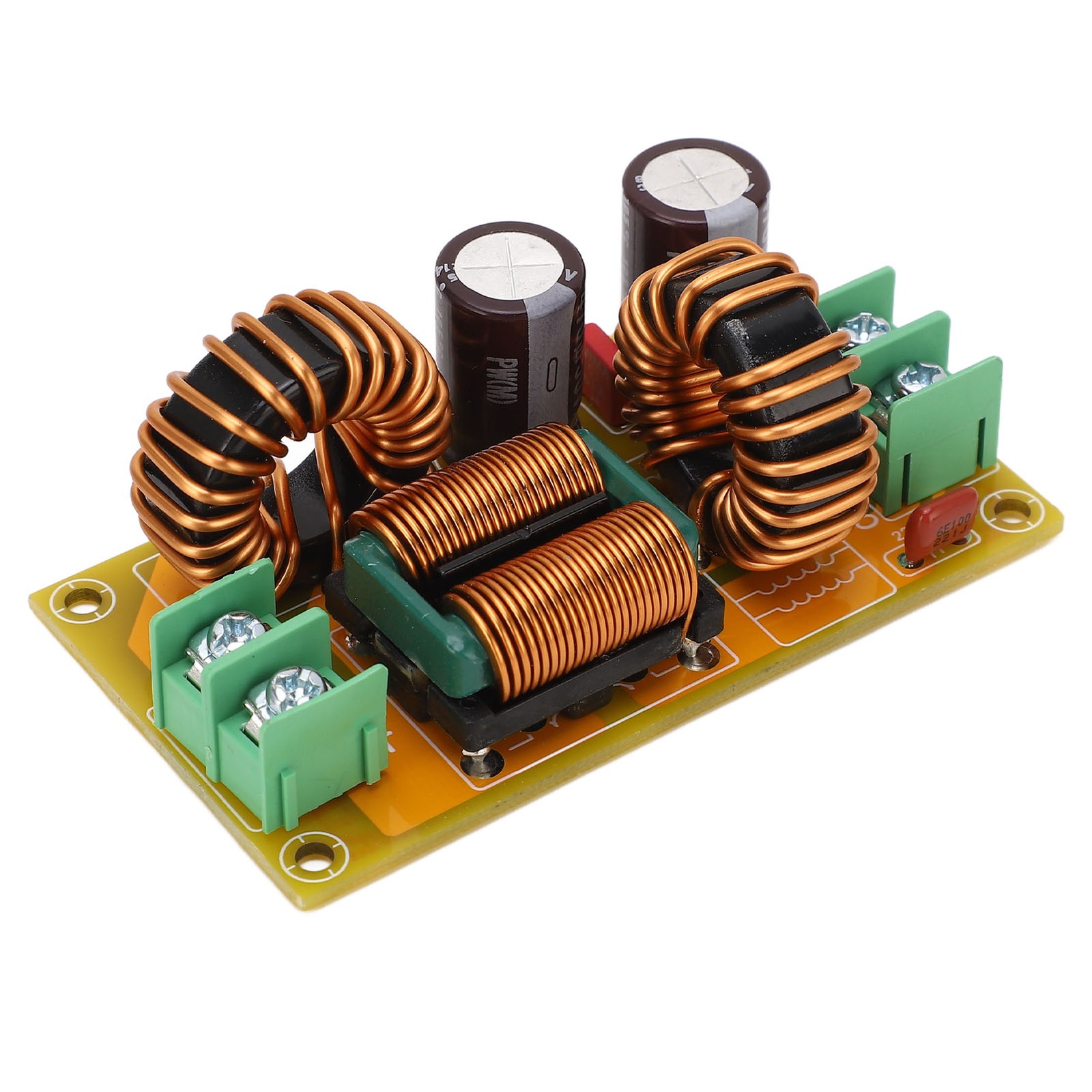 EMI Filter 20A DC Power Supply Filter Board LC Noise Suppressor Passive Fit