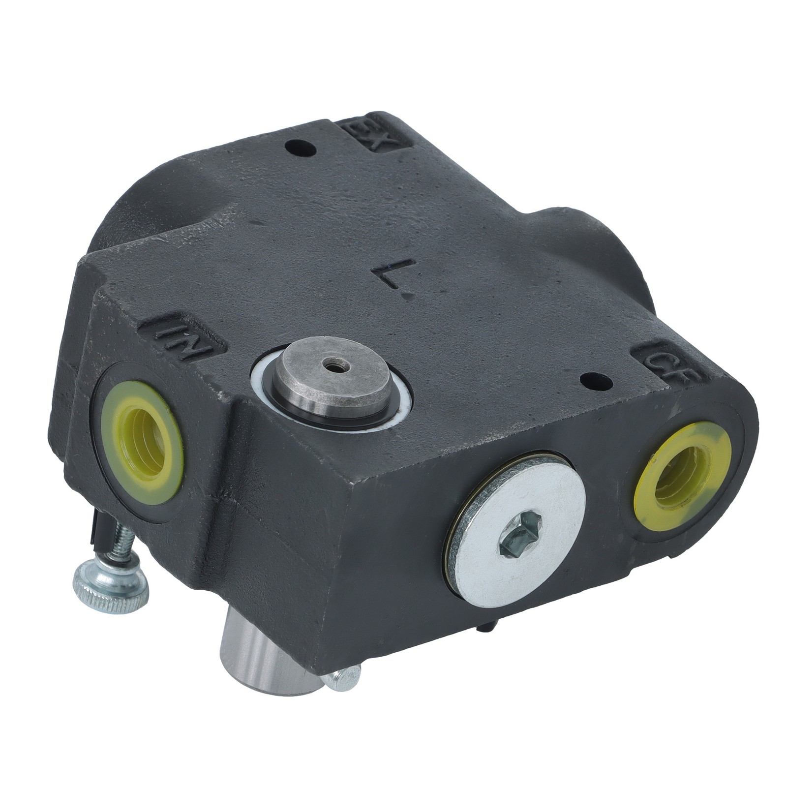 Hydraulic Adjustable Variable Flow Control Valve 0-30GPM 1/2”NPT FC51 Side-Port