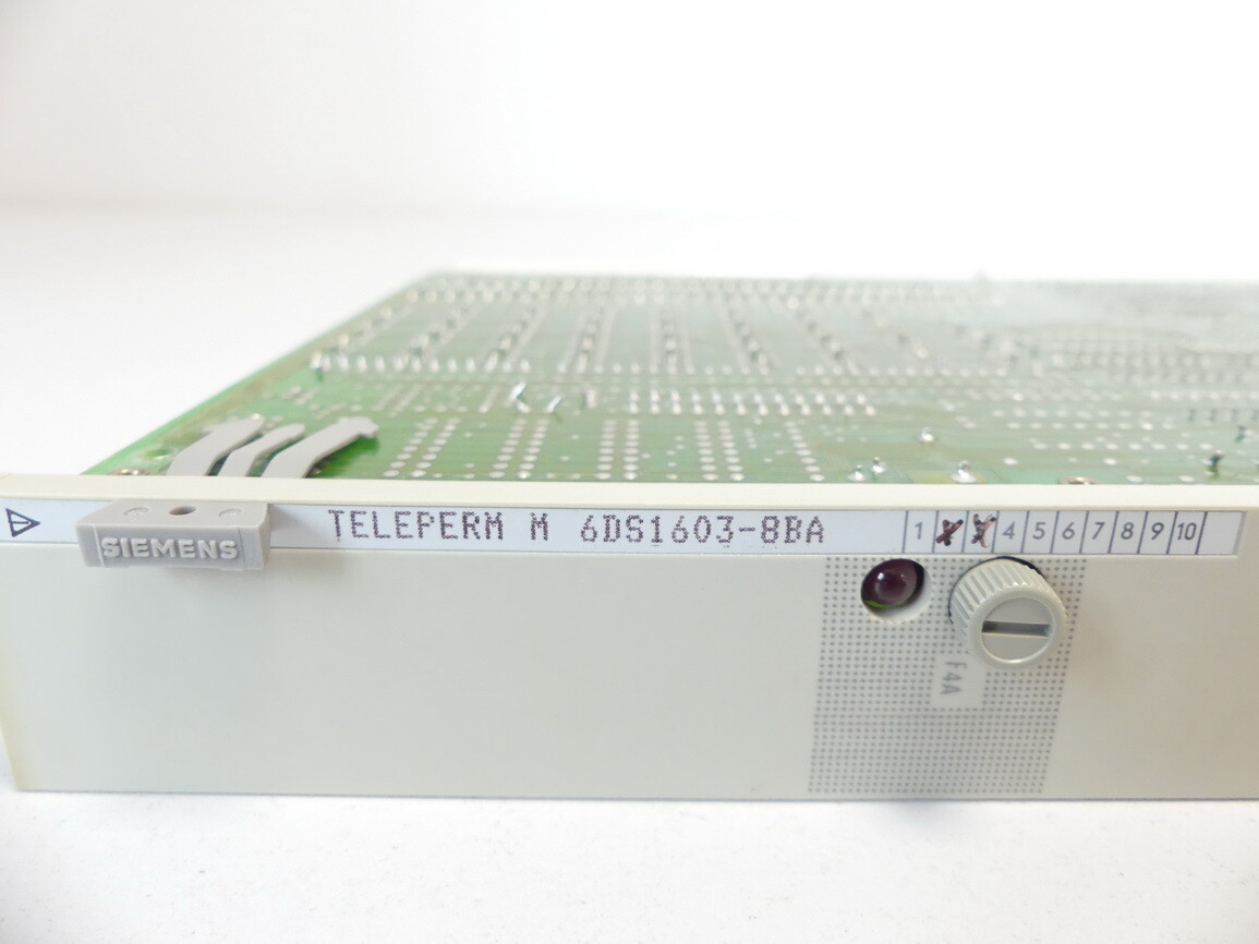 Siemens Teleperm M 6DS1603-8BA Output Module E-Stand 03 SN C2 101171