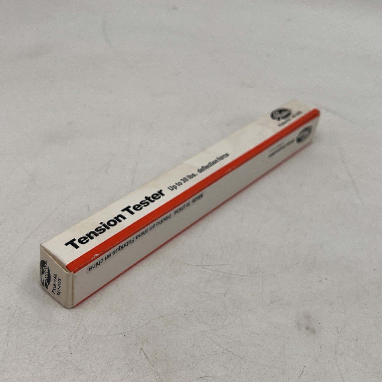 Gates 7401-0076 Pencil Type Single-Barrel Up To 30Lbs Tension Tester New