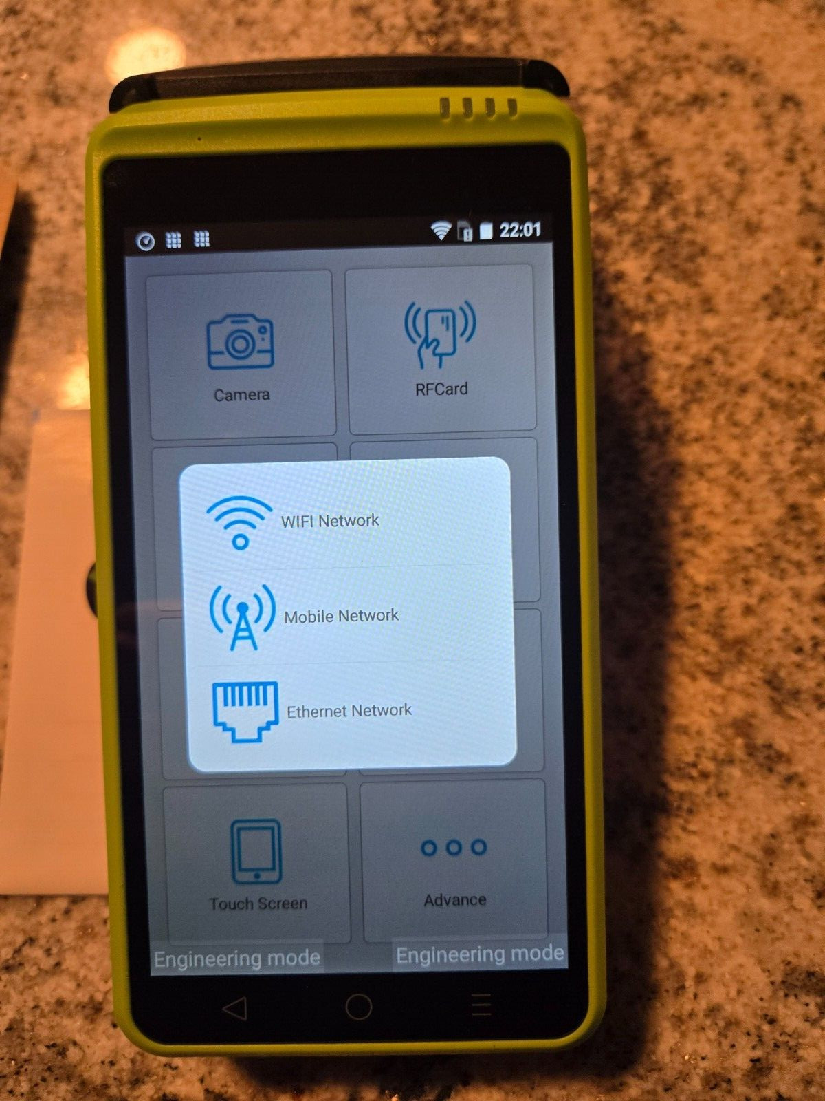 WizarPOS Tap & Go K2 Mobile POS Terminal Credit Card Billing Machine Contactless