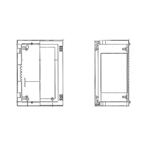 CARLON HP2016B, Junction Box Enclosure, 16.93″ x 7.87″ x 20.87″, Gray Cover, 1pc