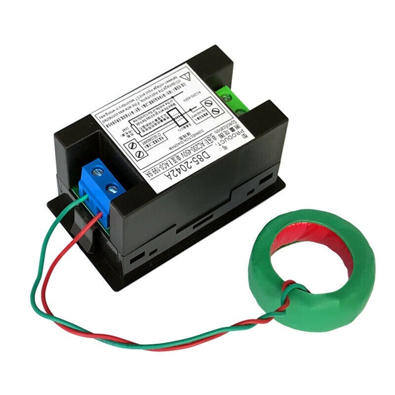 Digital LCD AC 80-300V 200-450V Volt 100A 200A Amp Meter Ammeter Voltmeter Panel