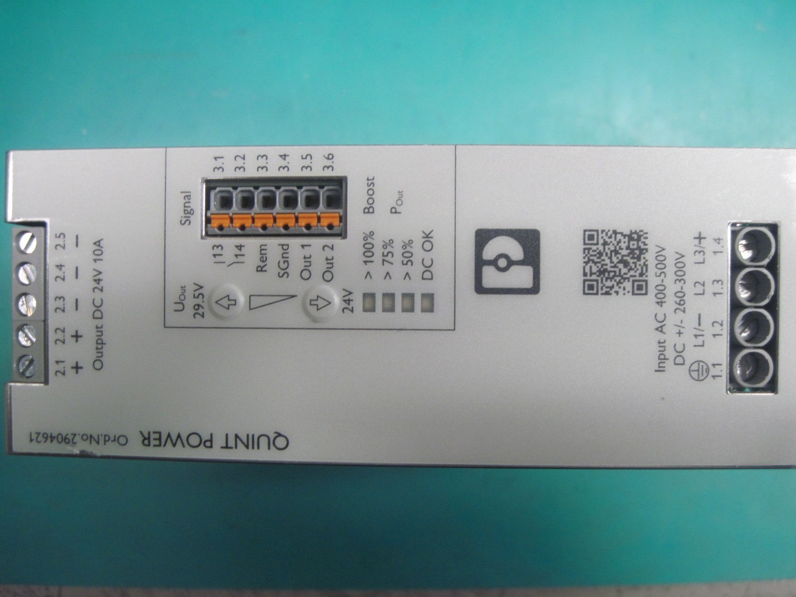 QUINT4-PS/3AC/24DC/10 2904621 PHOENIX CONTACT
