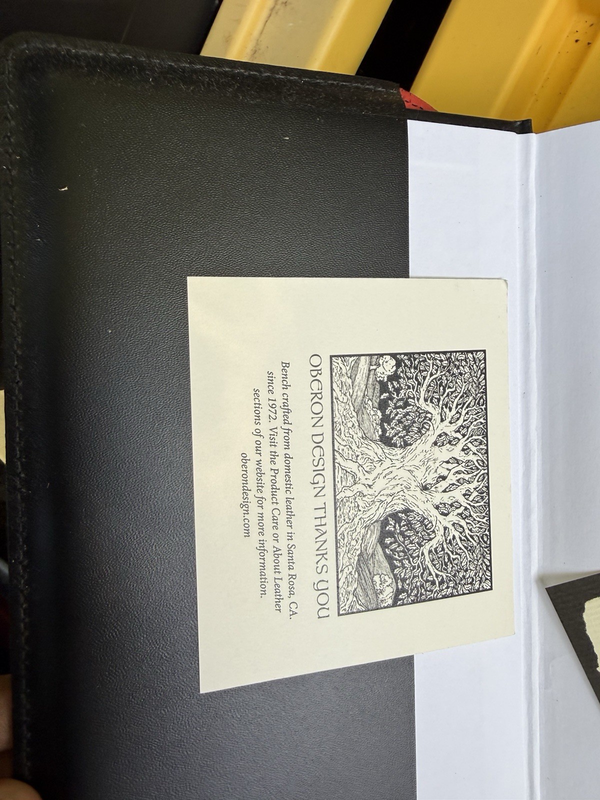 OBERON Design Celtic Leather Notebook Relief LOT COLLECTION Of 7 Pieces SEE PICS