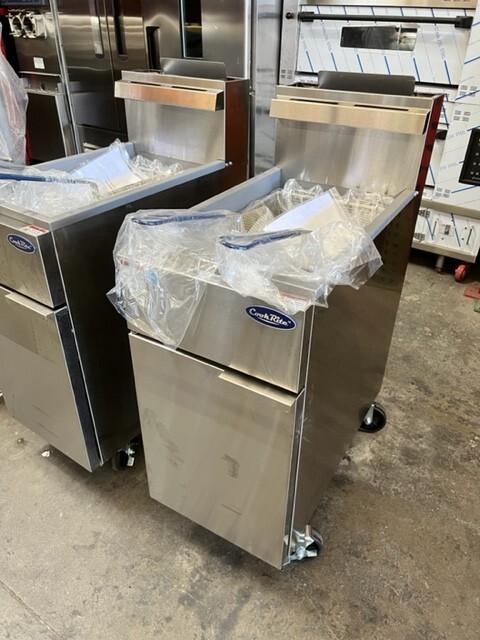 Atosa ATFS-40-NG 40 POUND DEEP FRYER NAT GAS