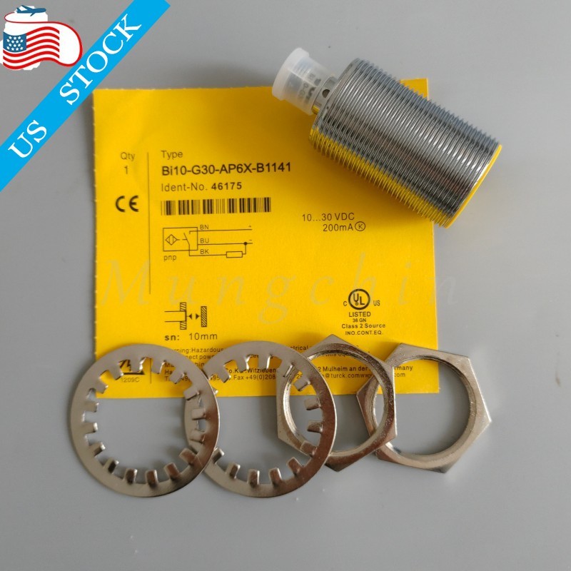 Proximity Sensor Switch BI10G30AP6XB1141 For Turck BI10-G30-AP6X-B1141 4Pins PNP
