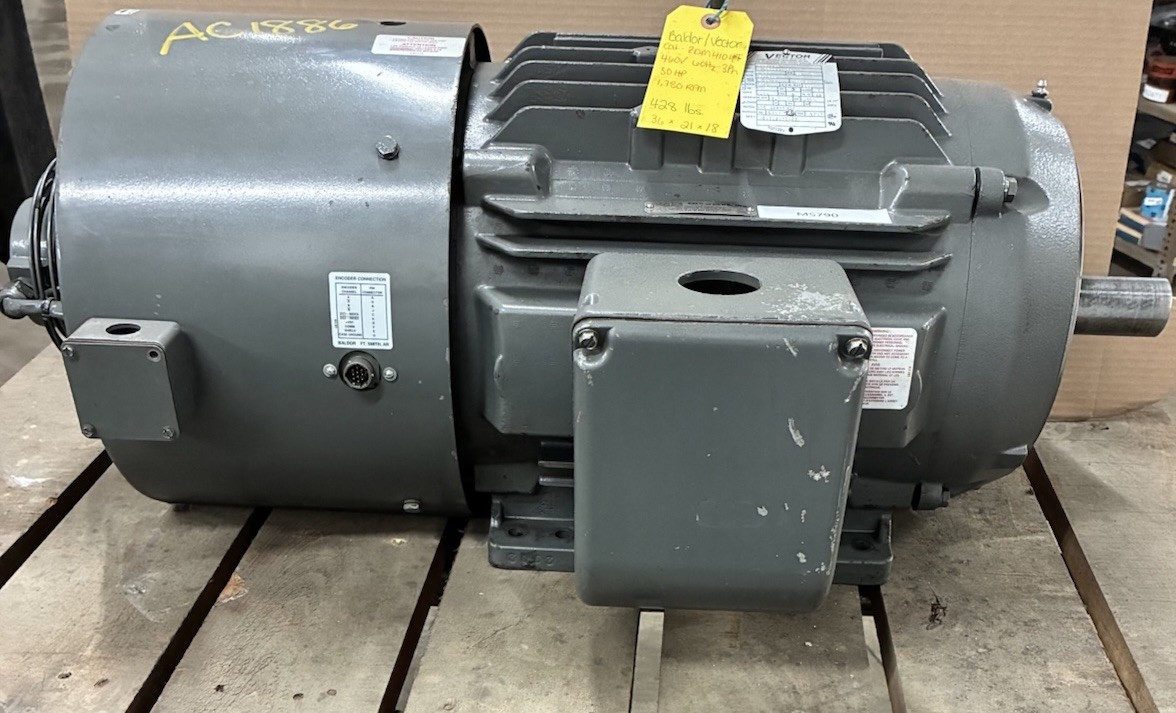 BALDOR,ZDM4104T,VECTOR DRIVE MOTOR 30HP 1780RPM 286TC 3PH 230/460V