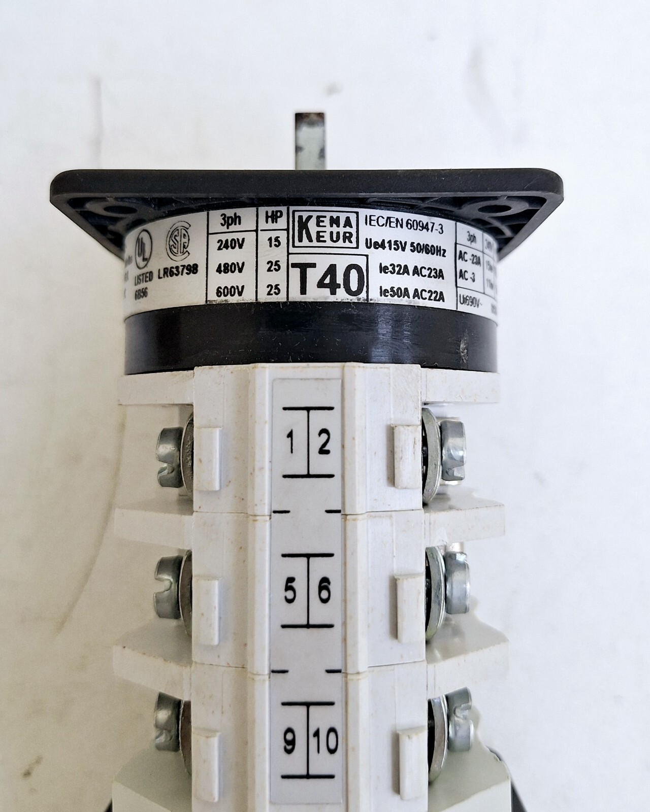 Carrier Transicold 928C8-1-48-07 / KW-40 / KW-20 Switch Rotary