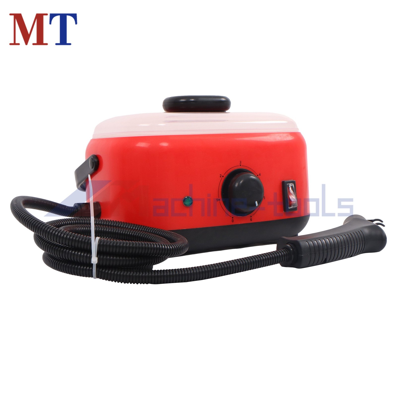 Adjustable Steam Cleaner 2500W Portable for Concrete Stains&Graffiti CleaningRed