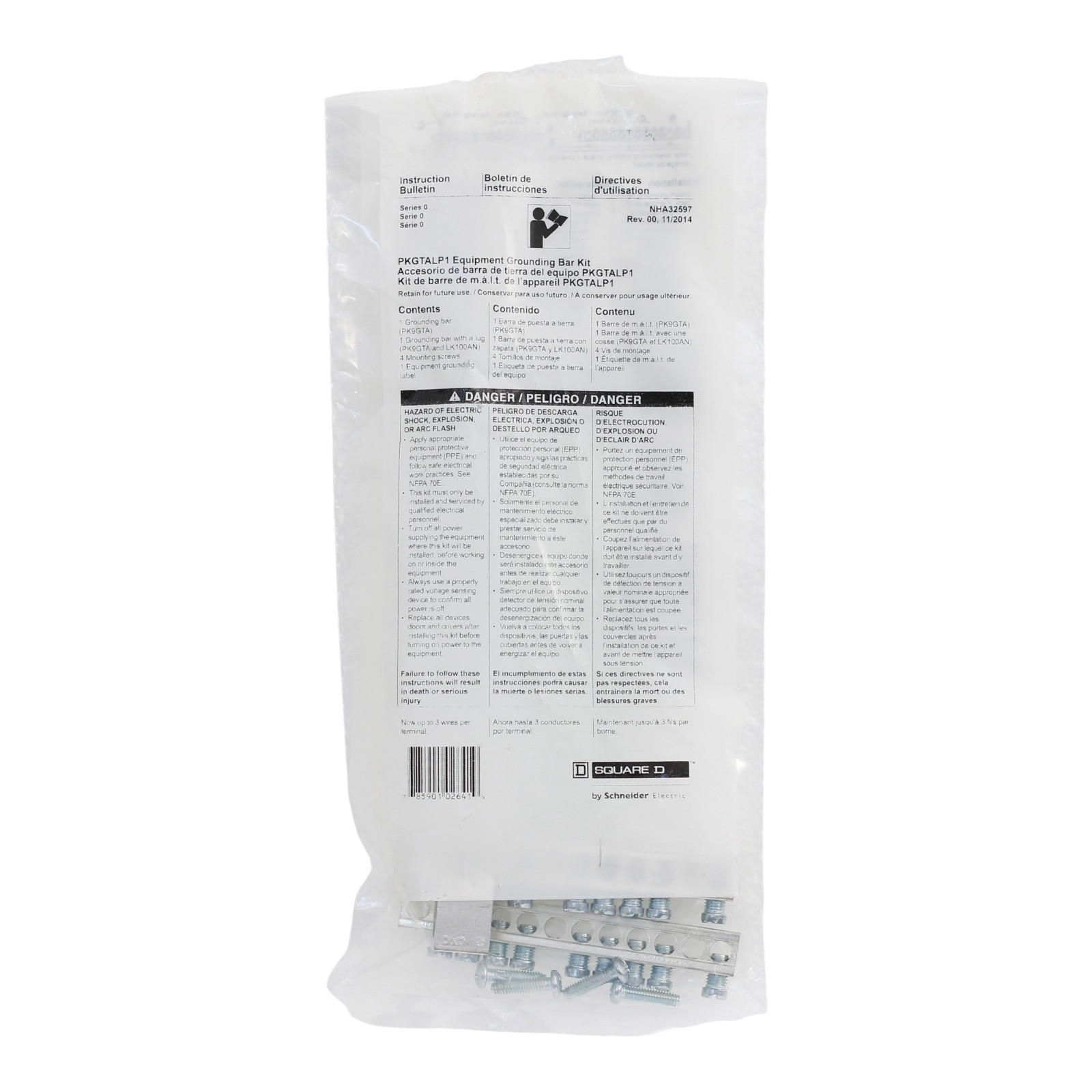 Square D QO132L125PG 125A 32-Space 120/240V PoN Main Lug Indoor Load Center