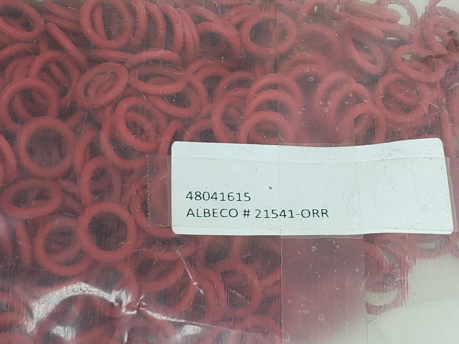 BULK Silicone Rubber 15mm OD x 10mm ID x 2.5mm O-Ring Red Oil Seal Gaskets HR