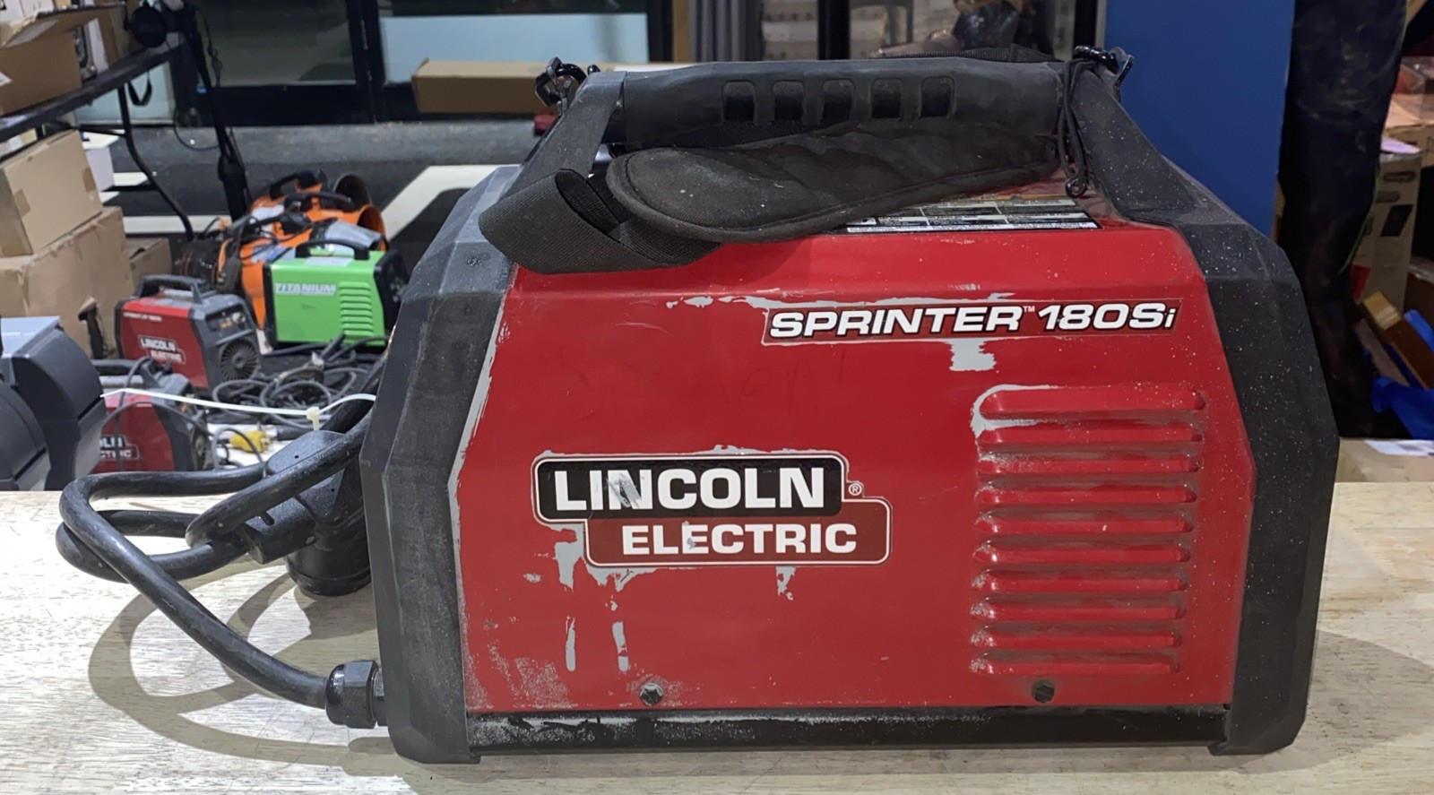 Lincoln Electric SPRINTER 180Si Stick Welder DC Polarity SPRINTER 180Si READ